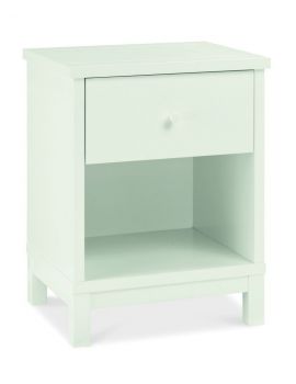 BENTLEY DESIGNS ATLANTA WHITE 1 DRAWER NIGHTSTAND