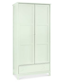 BENTLEY DESIGNS ATLANTA WHITE DOUBLE WARDROBE