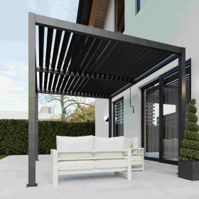 SkyLUX Pergola 4m x 3m Rectangluar Pergola With LED Lighting
